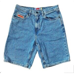 Vintage Y2K Empyre Embroidered Jean Shorts